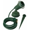 Bbq Innovations Green 18-2 Plastic Flood Light With Stake BB2595734